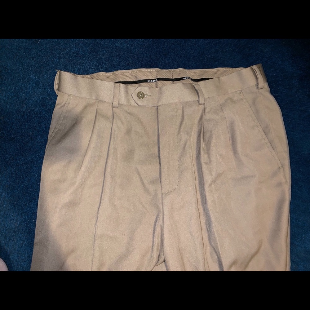 MENS George 34x34 khaki Pants